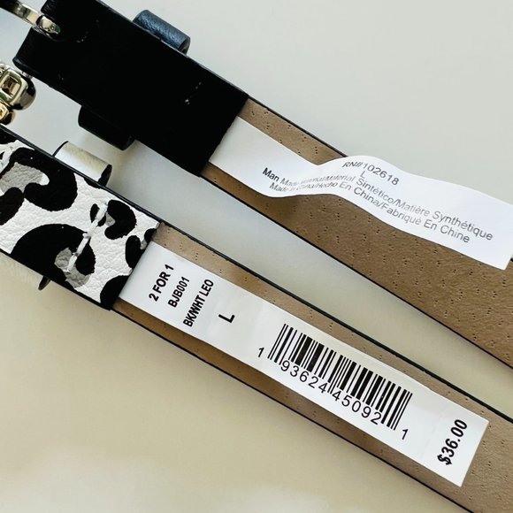 BETSEY JOHNSON Set of 2 Belts NWT Size Large - Picture 3 of 5